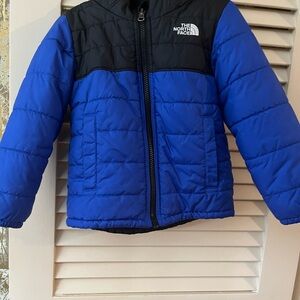 The North Face Kids Puffer Jacket 4T- Blue and Black